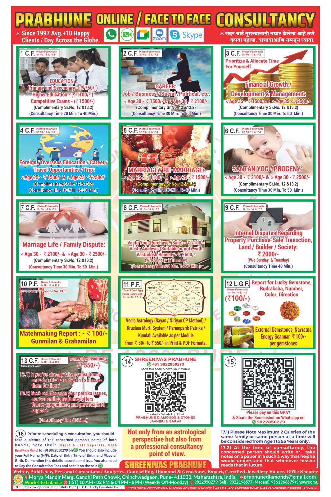 Gemstone Consultation