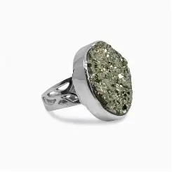 Pyrite gemstone bracelet